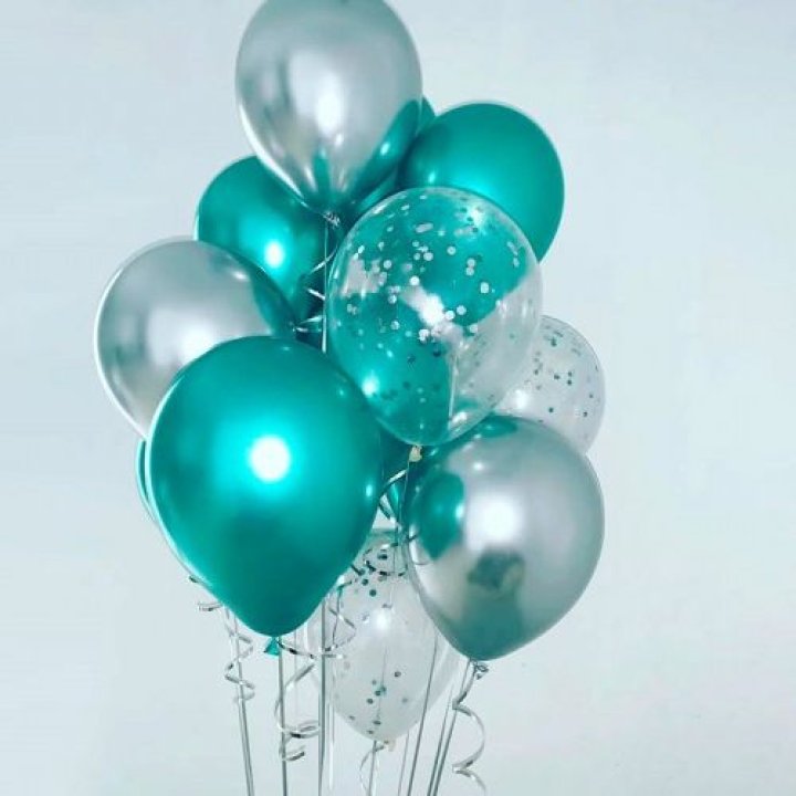 Фонтан шаров "Изумрудный" в Благовещенске