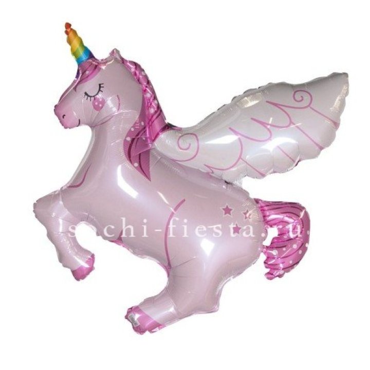 Фольгированный шар "Единорог" в Благовещенске