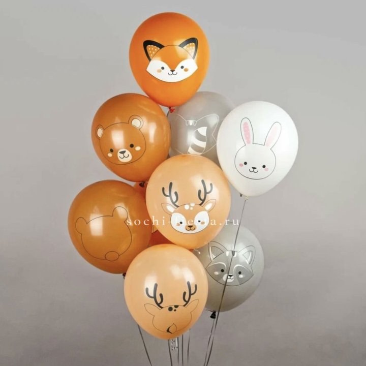 Воздушный шар "Животные" в Благовещенске