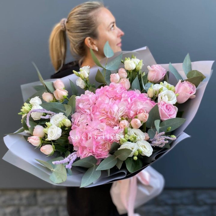 Дизайнерский букет "Кристал" в Благовещенске