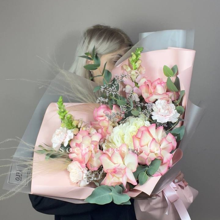  Букет  "Закат для неё" в Благовещенске