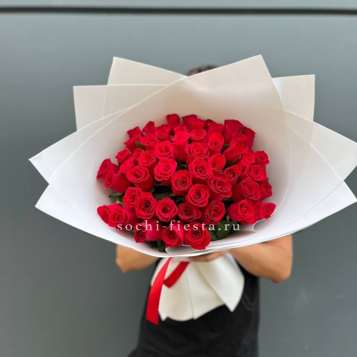 51  красная роза в Благовещенске