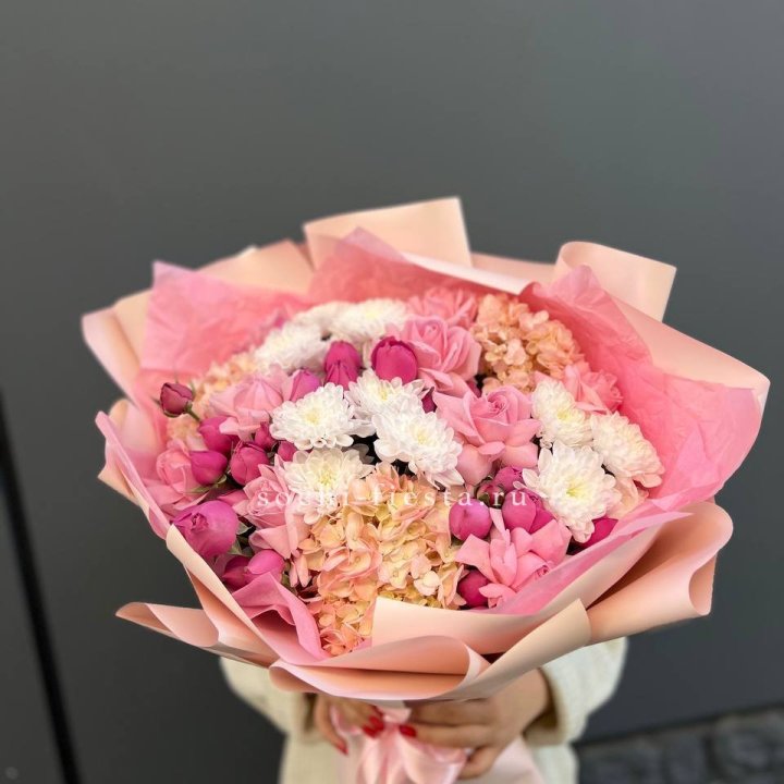 Букет "Нежное послание" в Благовещенске