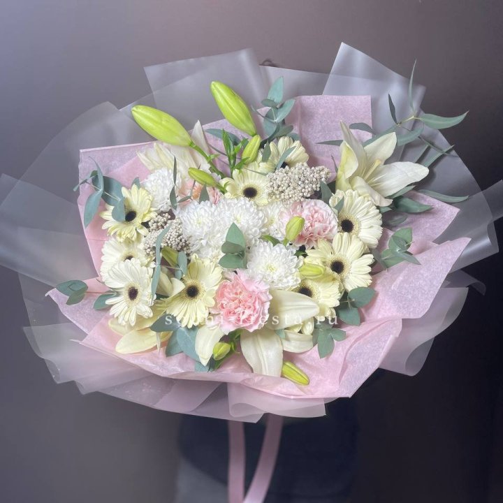 Букет "Нежная савана" в Благовещенске