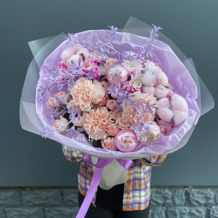 Букет "Лавандовая сказка" в Благовещенске