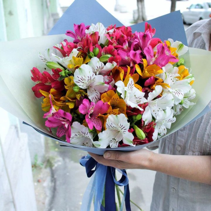 Микс альстромерий в Благовещенске