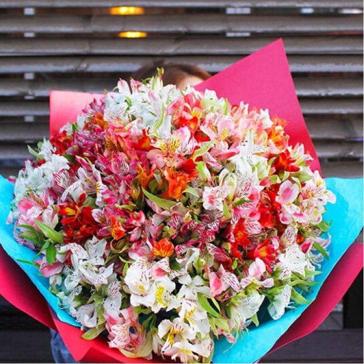 101 альстромерия в Благовещенске