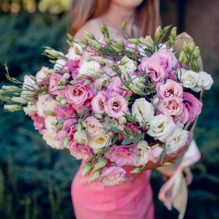 Букет эустом №1  в Благовещенске