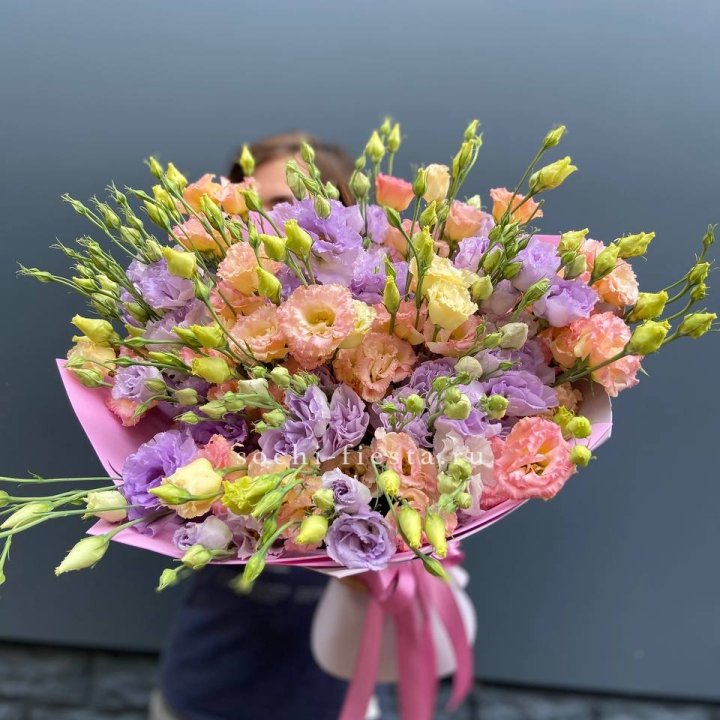 Букет эустом №2  в Благовещенске