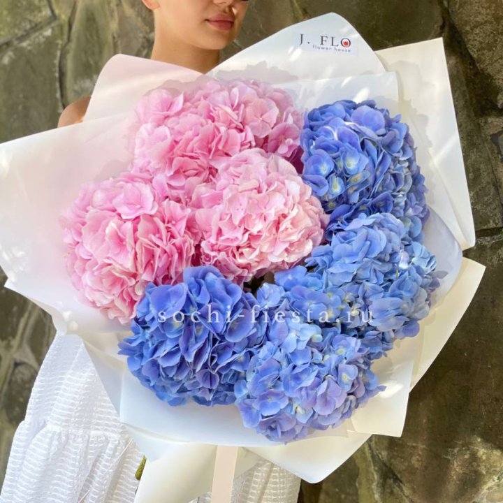 Букет гортензий №1 в Благовещенске