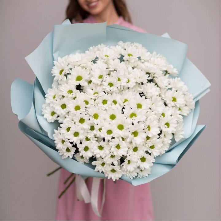  Букет хризантем "Бон-бон" в Благовещенске