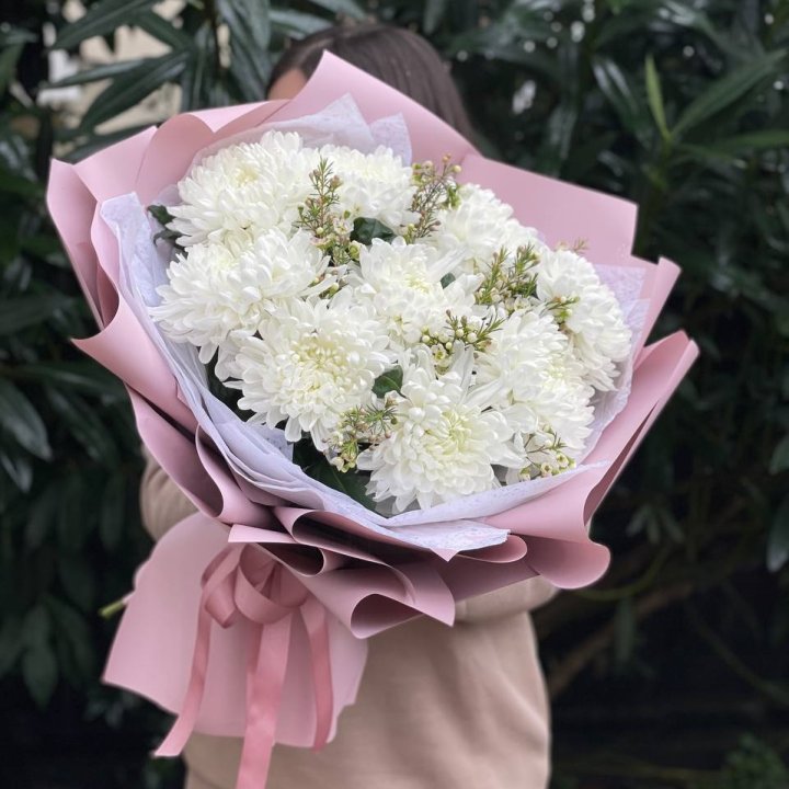 Букет хризантем №1 в Благовещенске