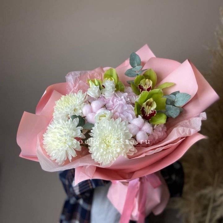  Букет с орхидеями "Вита" в Благовещенске