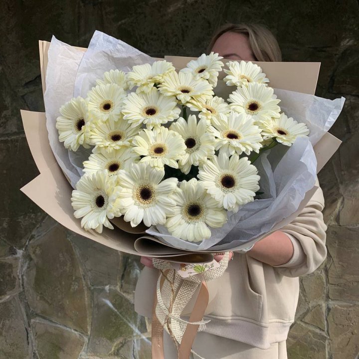 Букет голландских гербер "Шейн"" в Благовещенске