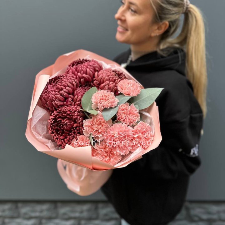 Дуо диантусы и бигуди в Благовещенске