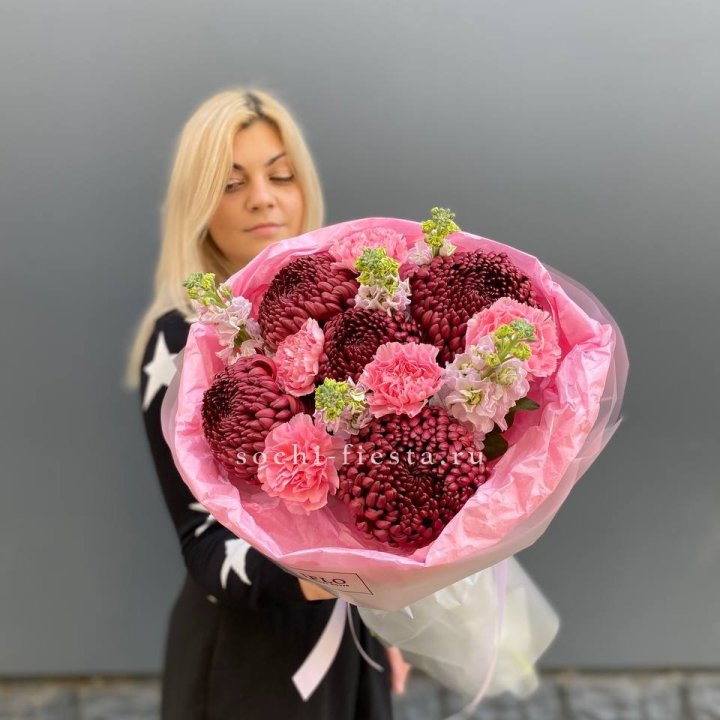 Букет "Сияющая любовь" в Благовещенске