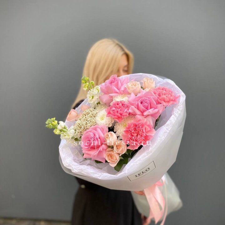 Букет "Нежный поцелуй" в Благовещенске