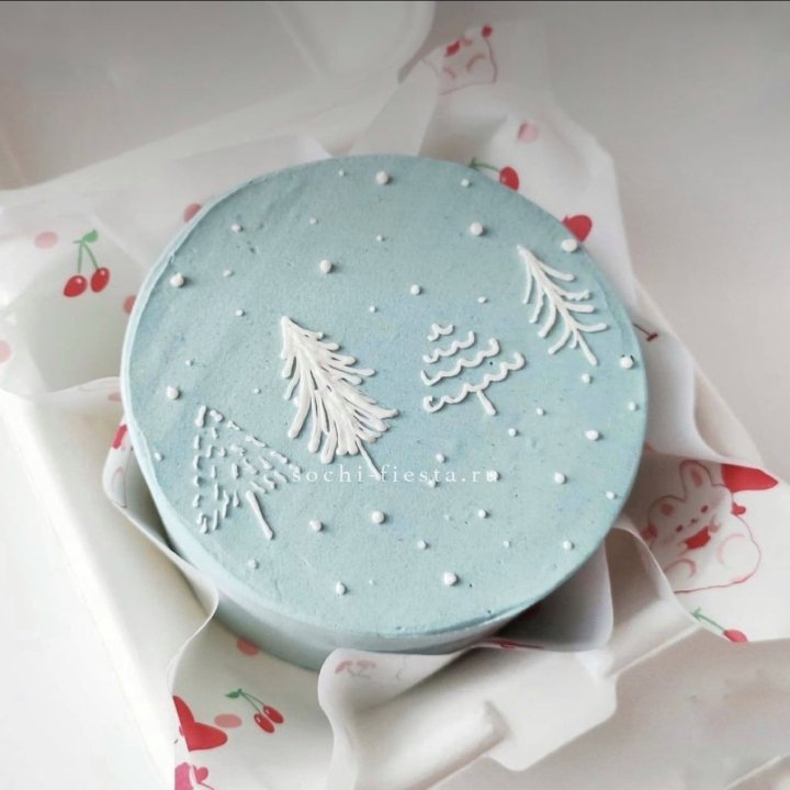 Бенто-торт "Елки" в Благовещенске