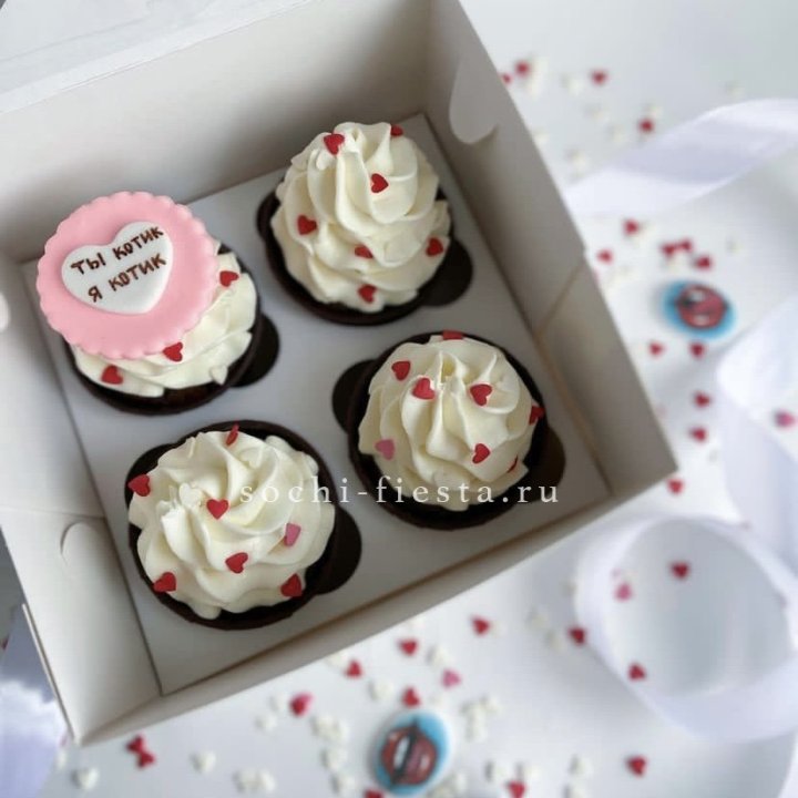 Набор капкейков "Для тебя" в Благовещенске