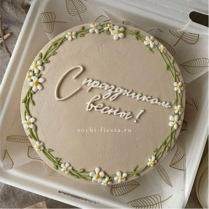 Бенто-торт "C праздником весны!"  в Благовещенске