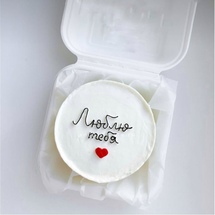 Бенто-торт "Люблю Тебя"  в Благовещенске