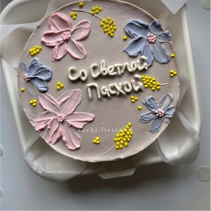Бенто-торт "Светлой Пасхи" 3 в Благовещенске