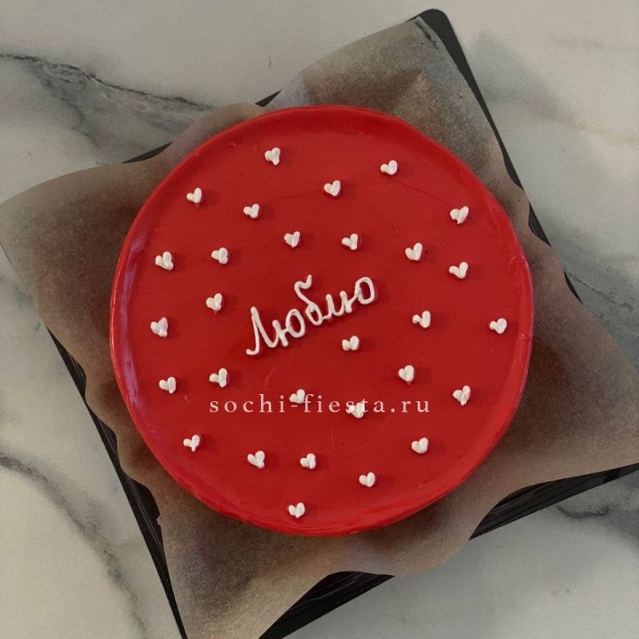 Бенто-торт "Люблю" в Благовещенске