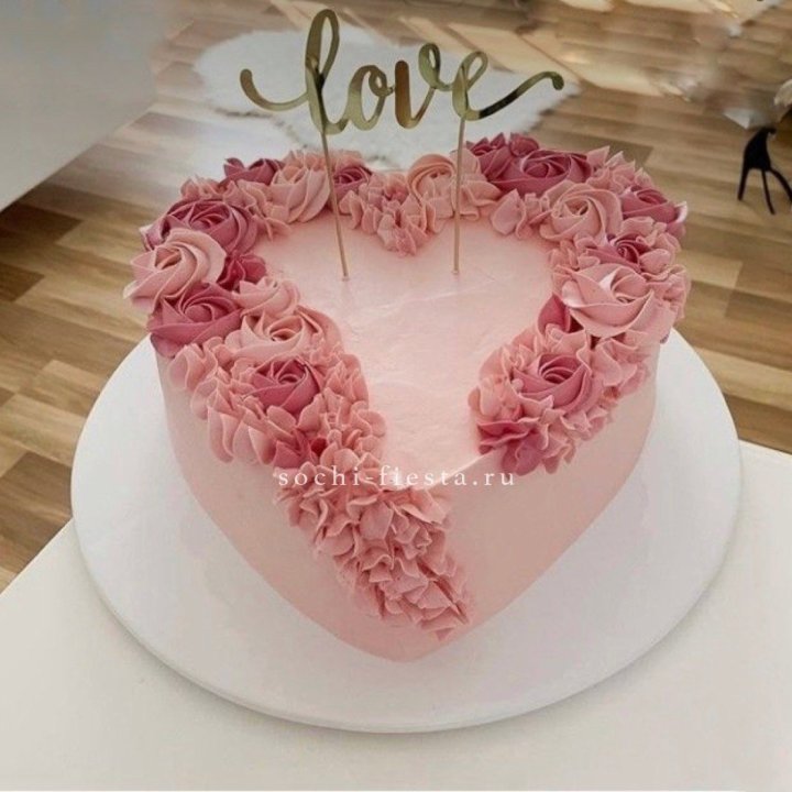 Торт "Сердце" 10 в Благовещенске