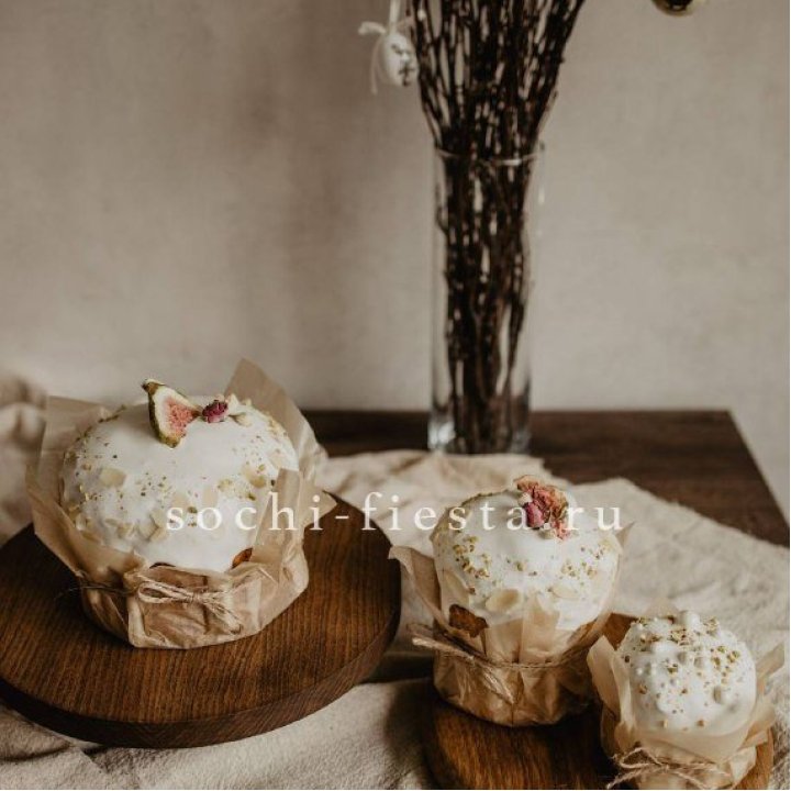 Кулич мини с изюмом в Благовещенске