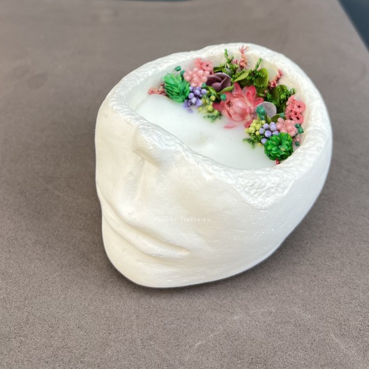 Свеча ароматическая в гипсе  в Благовещенске