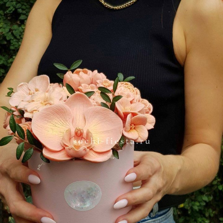 Шоколадный букет Орхидей в Благовещенске