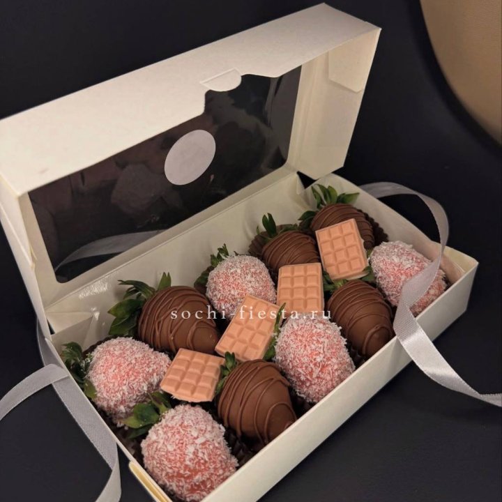 Клубника в шоколаде 10 ягод №2 в Благовещенске