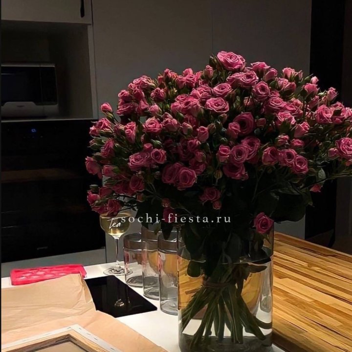 Цветочная подписка "Пакет большой" в Благовещенске