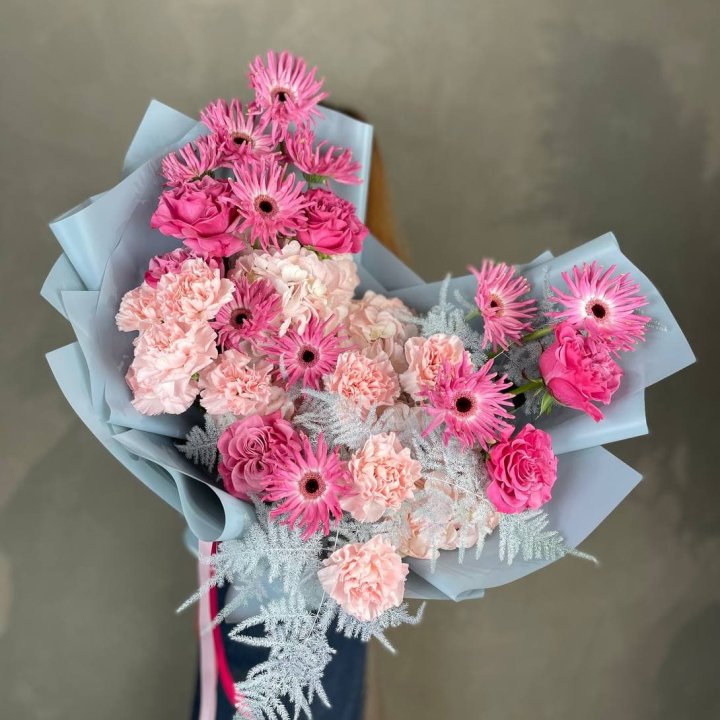 Дизайнерский букет "Свит хаер" в Благовещенске