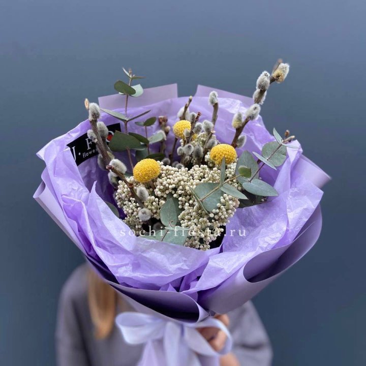 Букет с Вербой №1 в Благовещенске