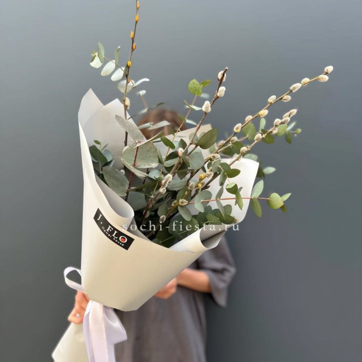 Букет Вербы и Эвкалипта в Благовещенске