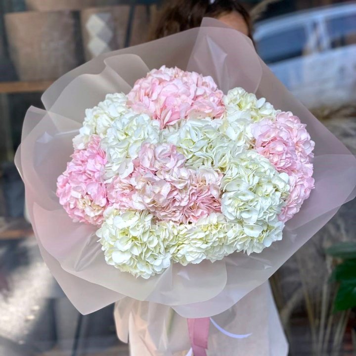 Букет гортензий № 3 в Благовещенске