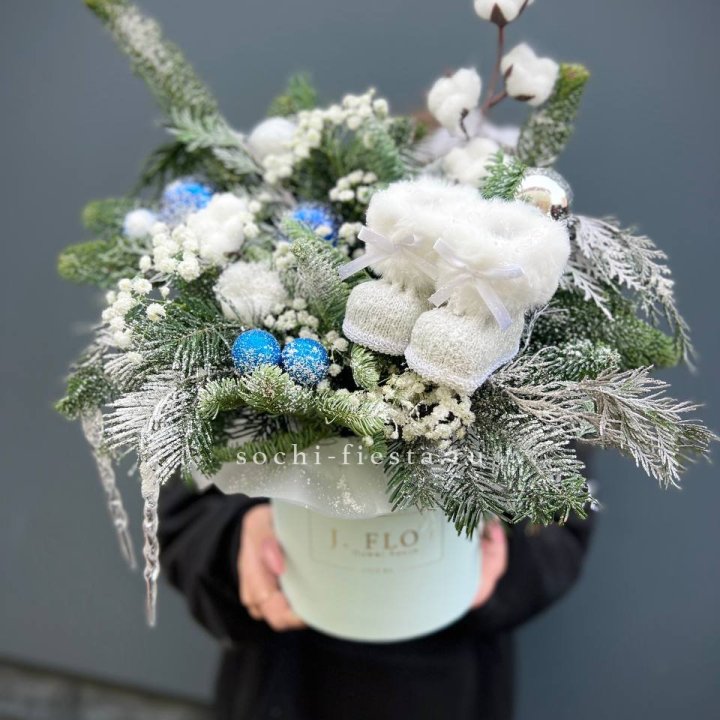 Новогодний бокс "Ботс блю" в Благовещенске