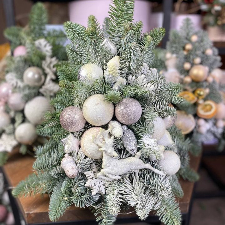 Ёлочка "Хепи крисмас" в Благовещенске