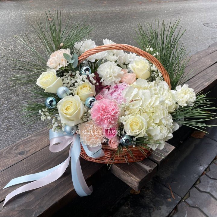 Новогодняя корзина  в Благовещенске