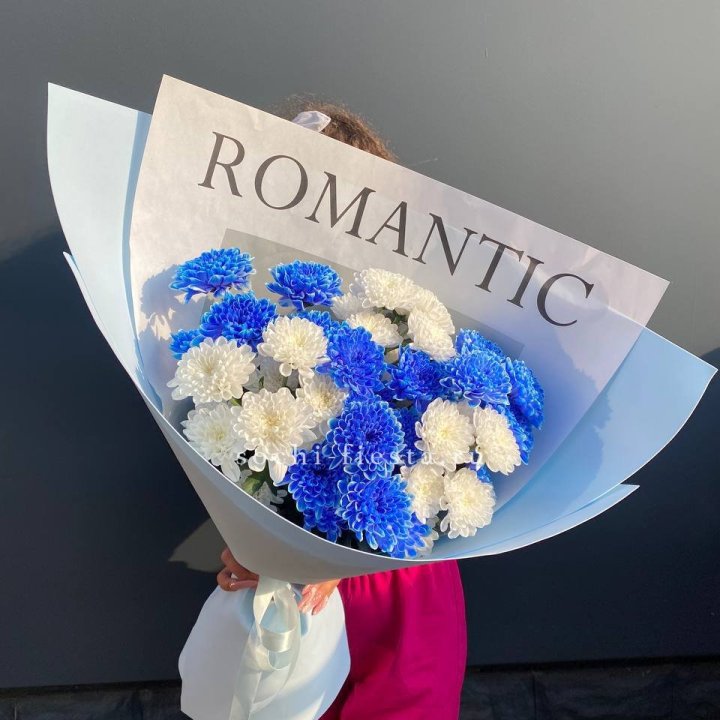 Букет кустовых хризантем  в Благовещенске