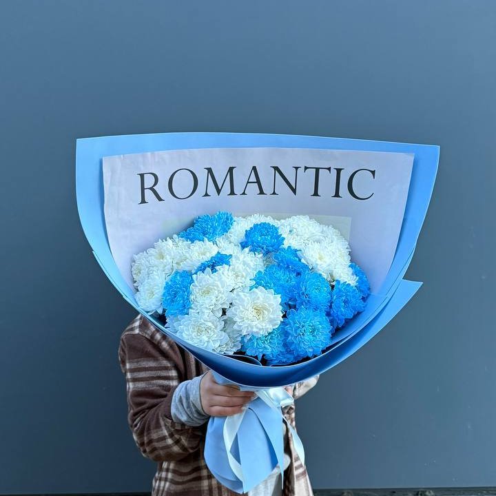 Дуо хризантем в Благовещенске