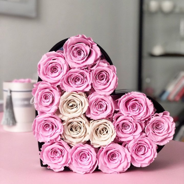 Сердце из роз в Благовещенске