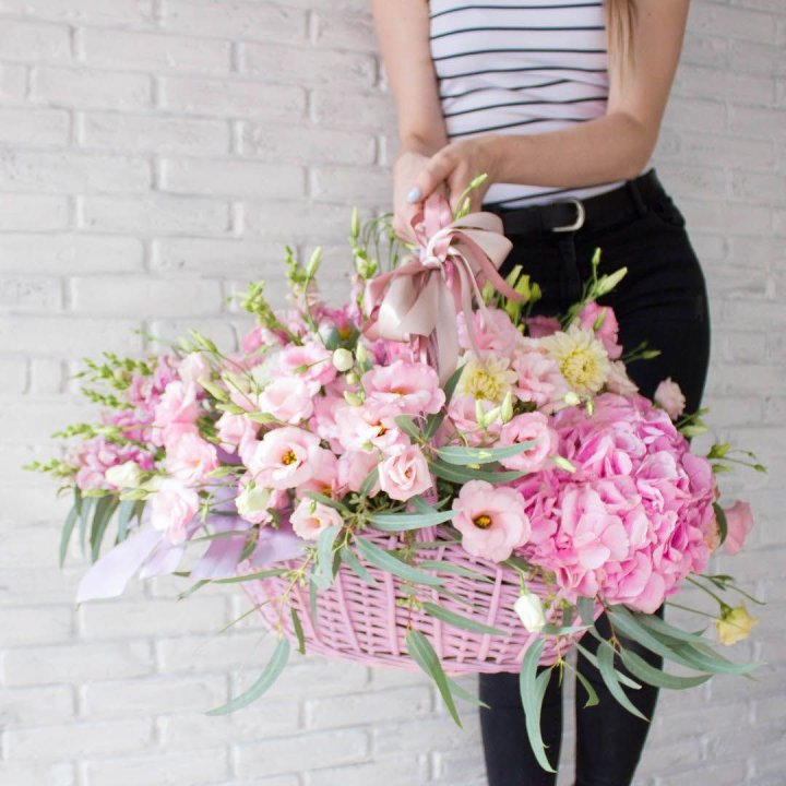 Авторская корзина №6 в Благовещенске