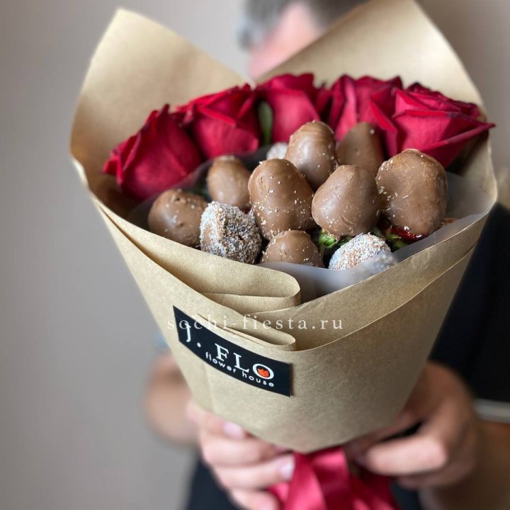 "Тандем с шоколадной клубникой" в Благовещенске