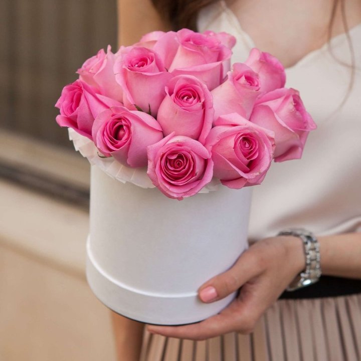 15 роз в боксе Кэтрин в Благовещенске