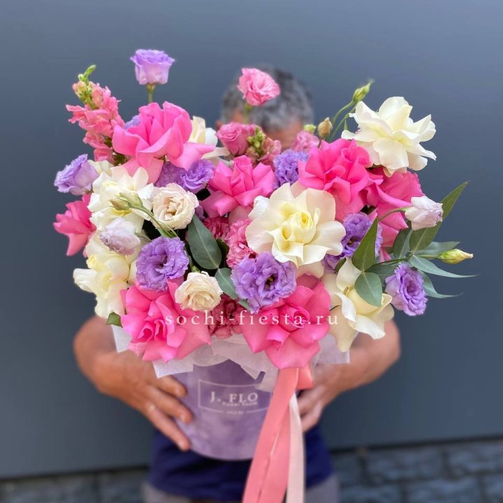 Цветочный бокс "Сиона" в Благовещенске