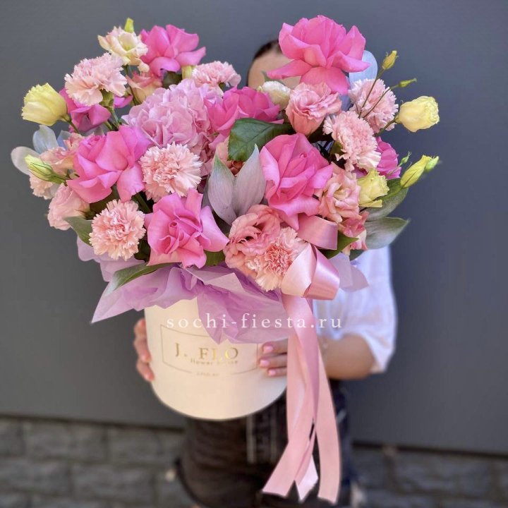 Цветочный бокс "Сальма" в Благовещенске