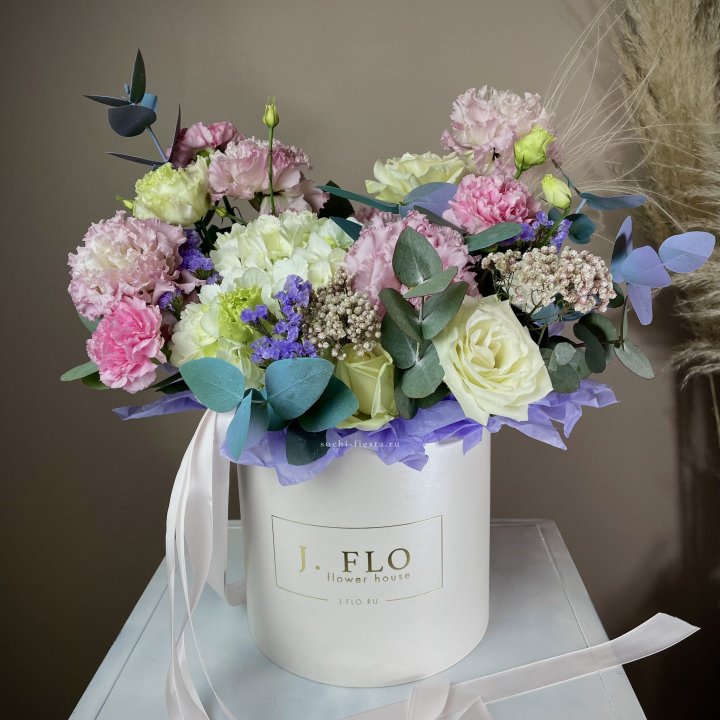 Цветочная коробка "Ода" в Благовещенске