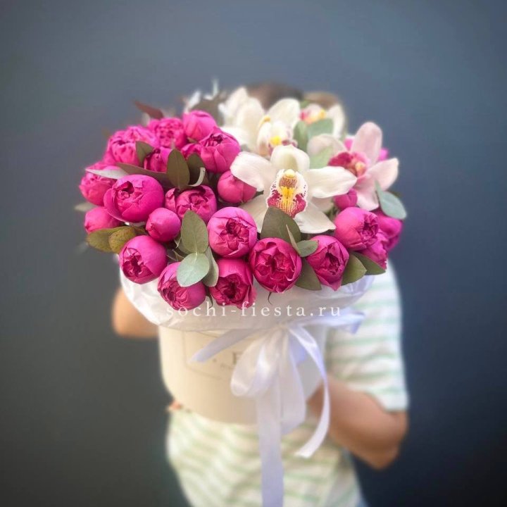 Бокс дуо мисти и орхидеи в Благовещенске